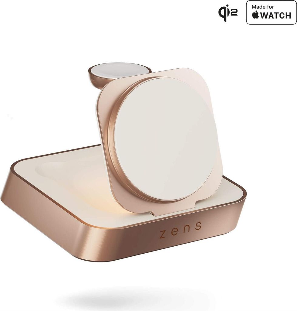 Zens Nightstand Charger Pro 2 Copper