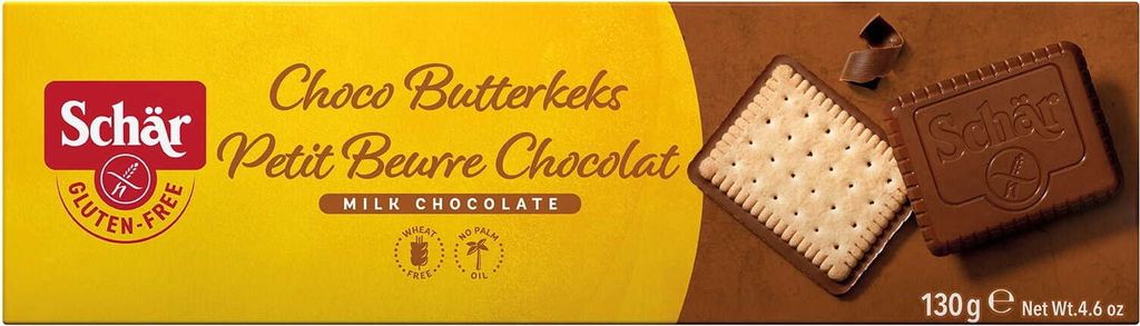 Biscuits au beurre - Chocolat 130g Image du produit 