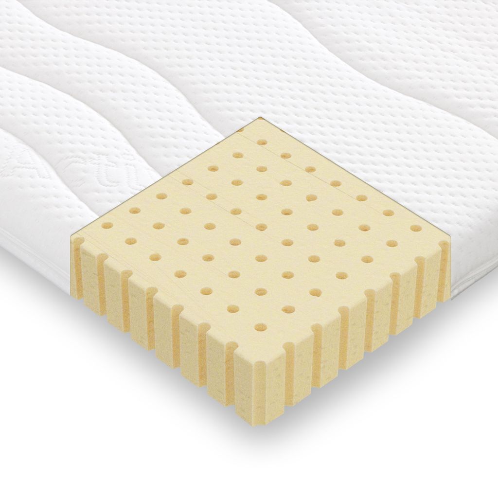 Topper BeCo Latex Plus Boxspring Upgrade für jedes Bett, Größe:90 x 200 cm