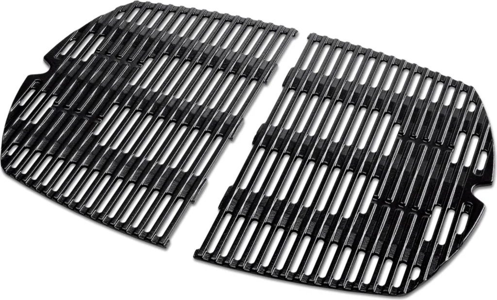 Grilles Weber Q-300 et Q-3000 en fonte émaillée anti-adhésive haute qualité