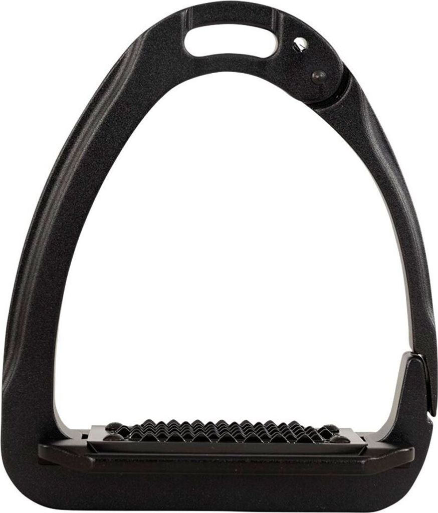 Acavallo Arena Aluplus 2.0 Steigbügel Schwarz 12 cm Schwarz Produktbild 