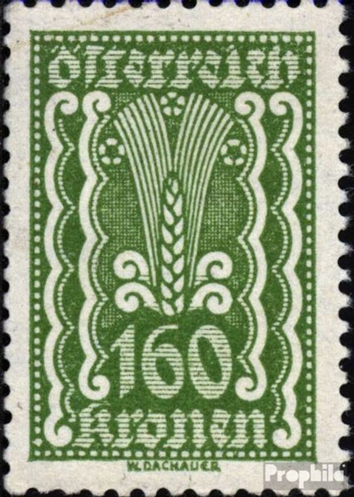 Briefmarken Österreich 1922 Mi 381 postfrisch Freimarken