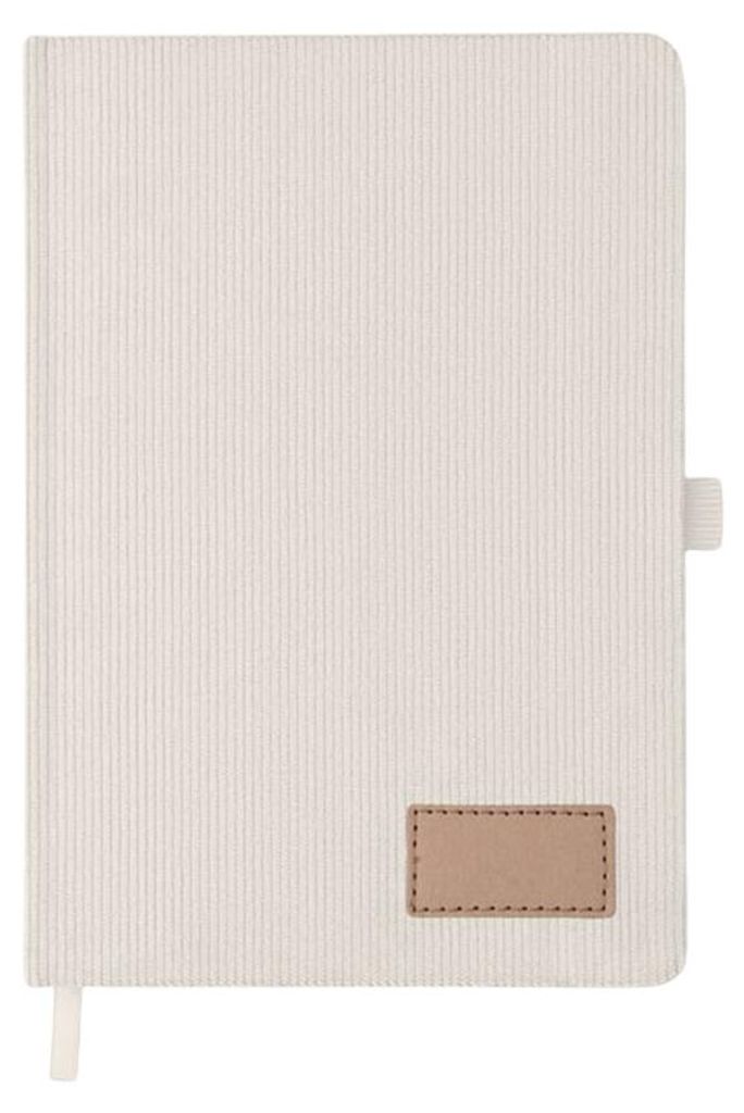 MidOcean - "Cordi note" Fester Einband-Notizbuch, rPET (Recyceltes Polyethylen-Terephthalat), A5 MO2110 (Einheitsgröße) (Naturweiß)