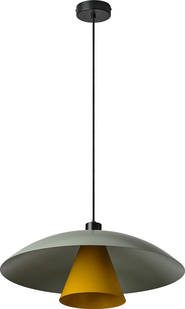 Decor Flying Mushroom Pendant Wisiorek E27 Zielony Zdjęcie produktu 