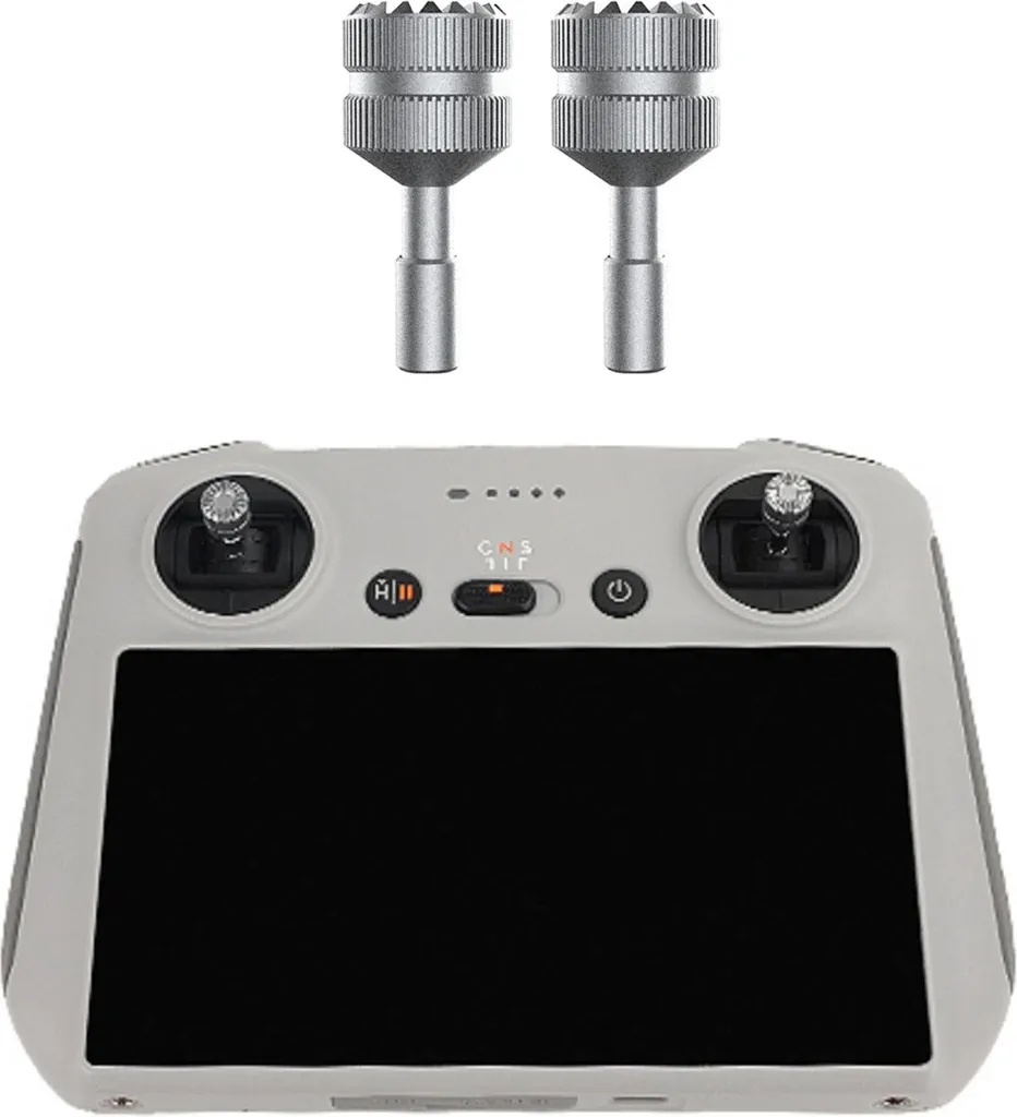 Coppia Stick Controllo Argento per DJI Mini 3 Pro e RC 2 - Ricambio Top