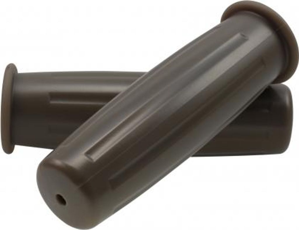 Fahrradgriffe Rindow Tarugata vintage style 22,2mm 120mm PVC Retro Grip grau