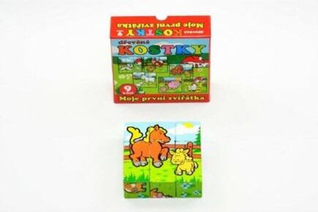 TEDDIES My First Animals, 9 Würfel