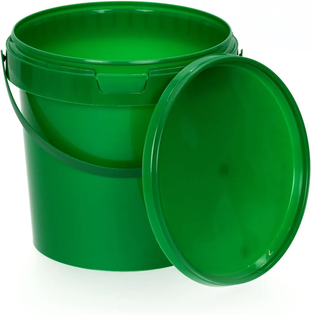 Fornitura 100 Secchielli 1L BenBow Verdi: Standard BRC per Industria