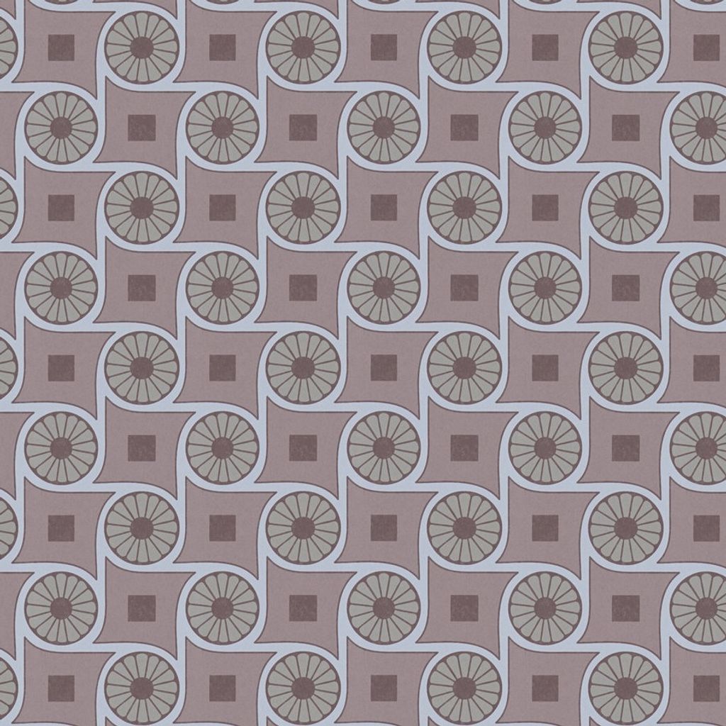 A.S. Creation | Art of Eden | 390601 | Vliestapete | Grafisch | 10.05 x 0.53 m | Lila | Wohnzimmer | Flur | Büro | Küche | Wohnräume
