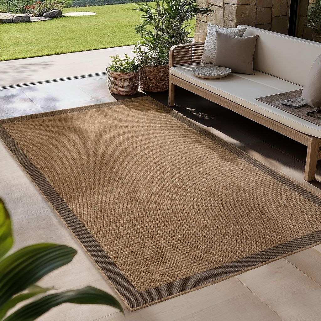 Carpetsale24 Vnit?ní a Venkovní Koberec Vod?odolný P?írodní Obrázek produktu 
