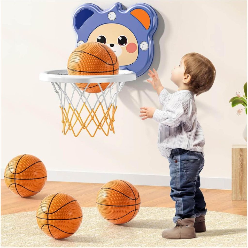 TEMI Mini Basketballkorb, Indoor, für Kinder 3-6 Jahre, Produktbild 