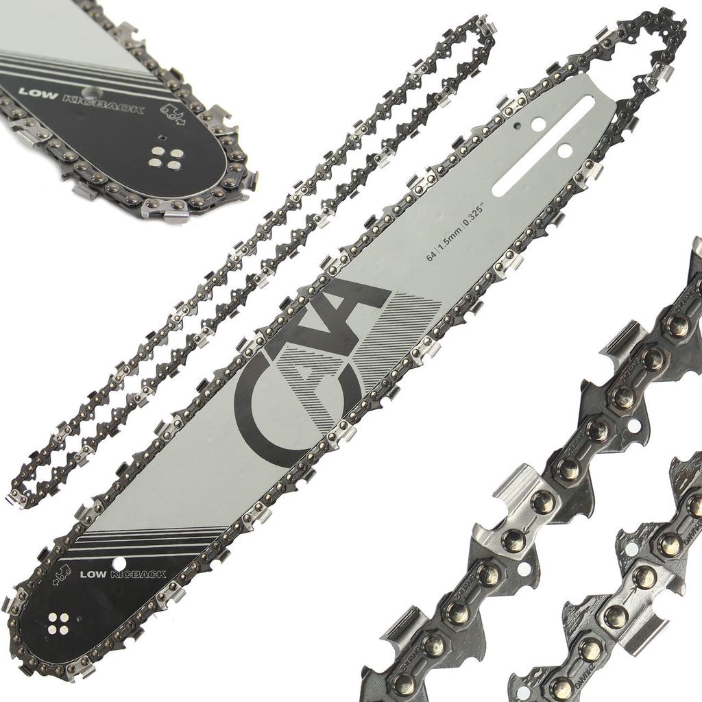 Set Schwert Führungsschiene + Kette 38 cm 15 Zoll + 2 Kette Produktbild 