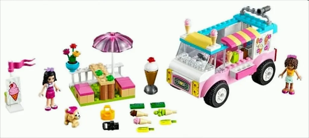 Jeu de construction Camion de Glaces LEGO Juniors 10727 avec figurines - 2