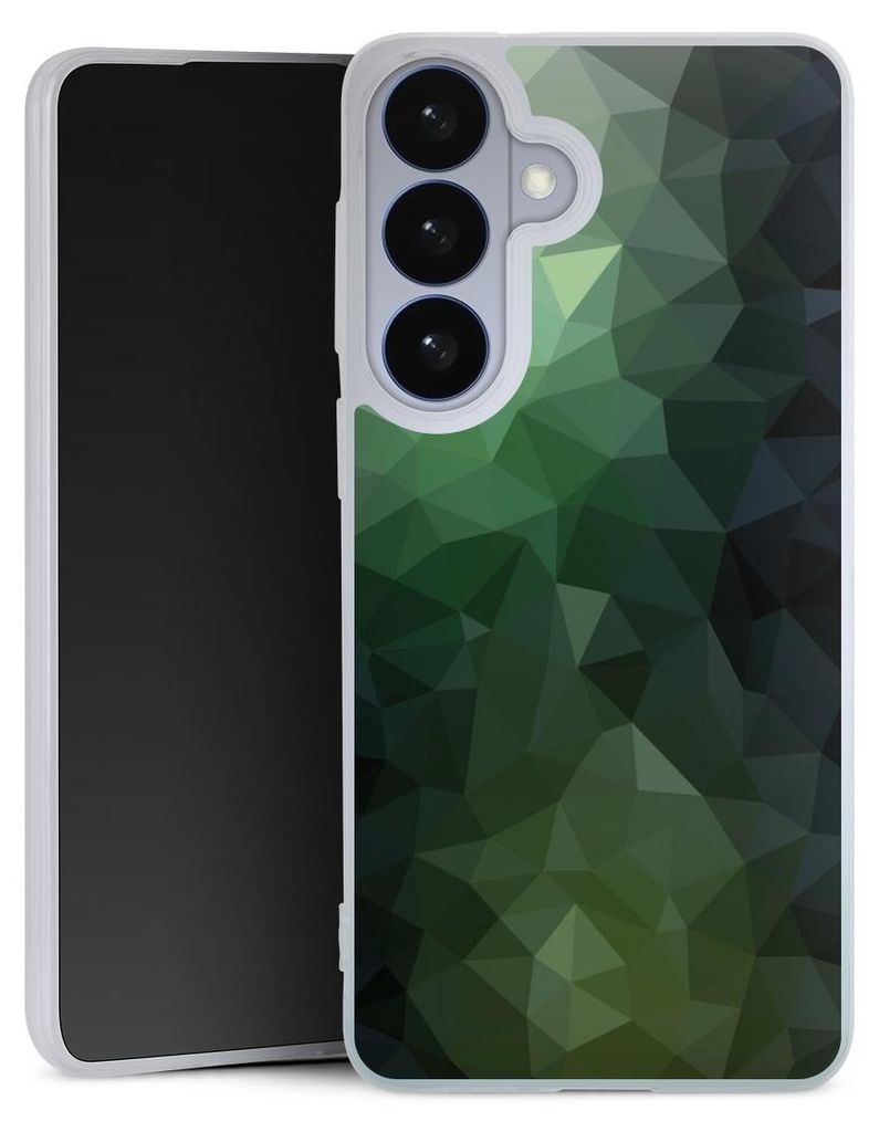 DeinDesign Slim Hülle für Samsung Galaxy S26 Silikon Case Ultra Dünn Handyhülle Geometric Mosaik Tarnmuster