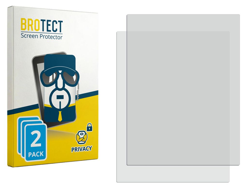 2x BROTECT Sichtschutzfolie für Grammata Papyre 630 Anti-Spy Privacy Sichtschutz Blickschutz Folie Blaulicht-Schutz