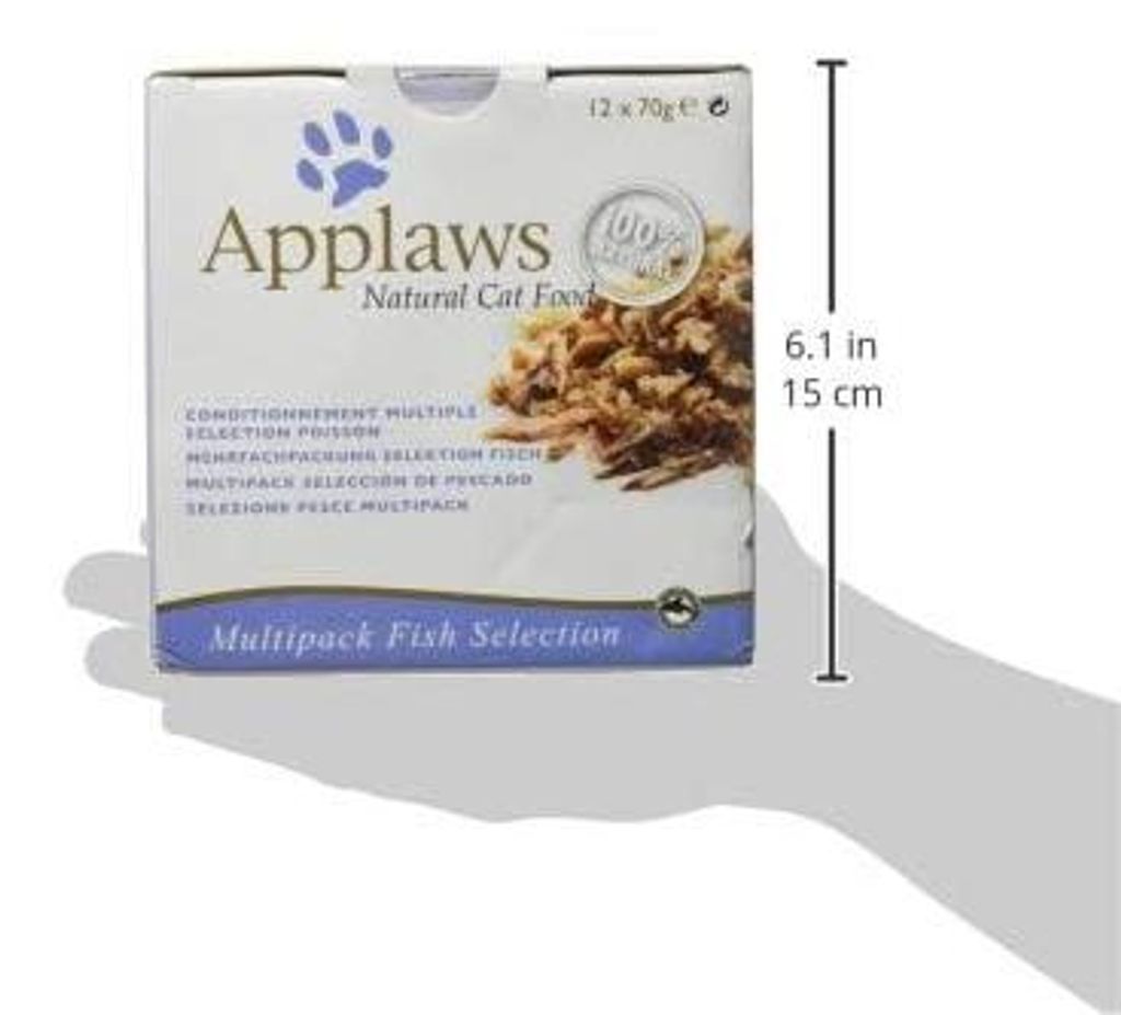 APPLAWS Fish selection multipack in broth - nassfutter für Produktbild 
