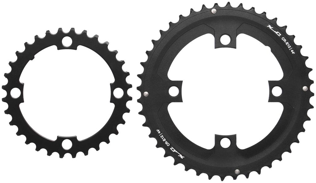 XLC E-Bike tarcza łańcuchowa CR-E12 stal BCD 104mm, 32/44. Zdjęcie produktu 