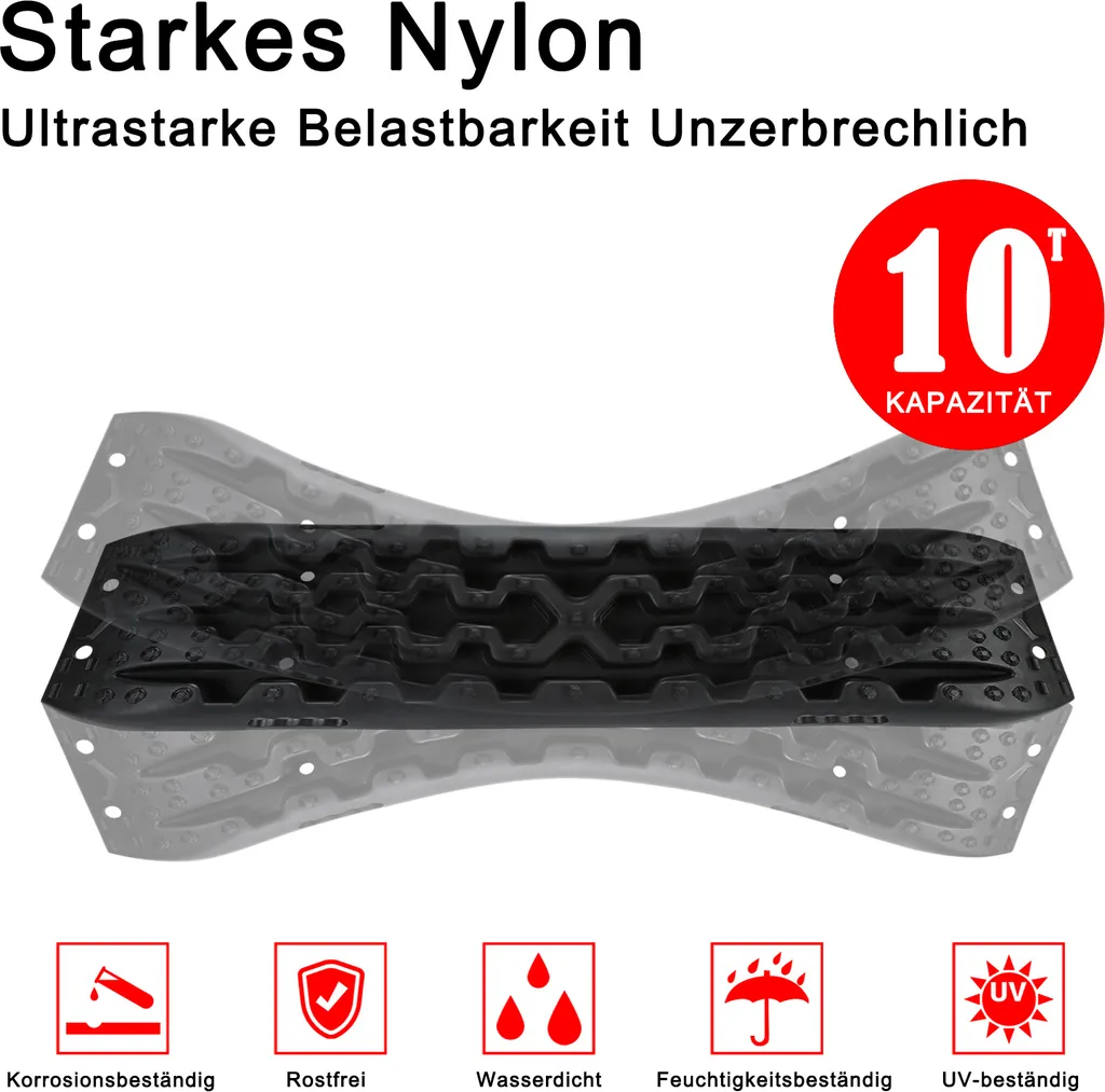 Évitez le patinage neige avec ce tapis antidérapant de démarrage 2x - 4