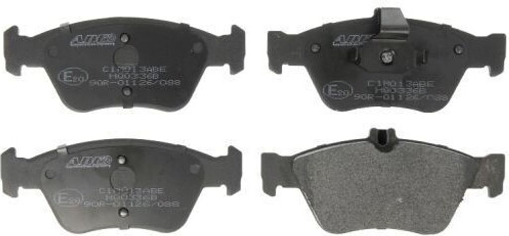 ABE Bremsbeläge Satz Vorne passend für MERCEDES-BENZ C-Klasse Limousine (W202) C1M013ABE