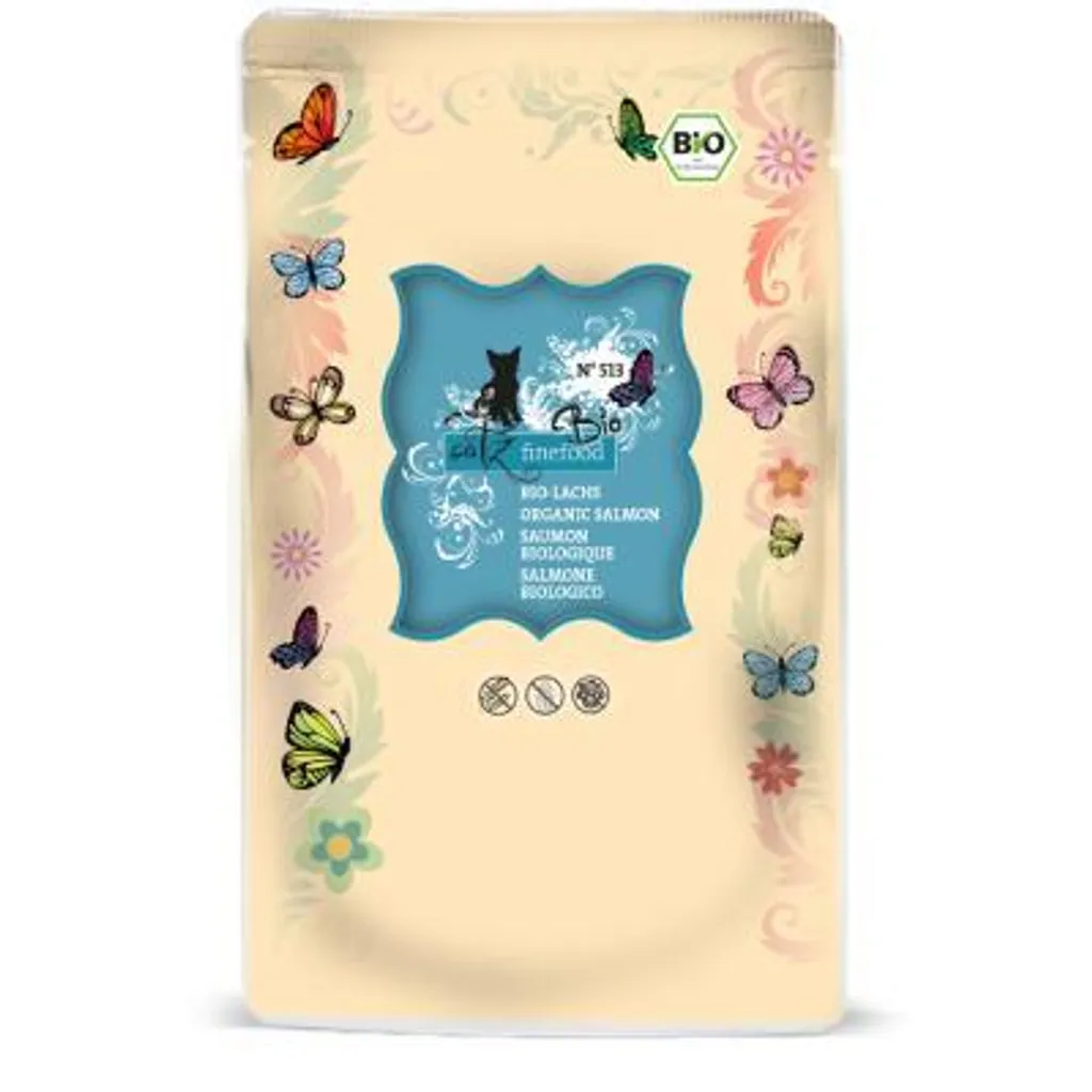 Nourriture Chat Monoprotéique Saumon Catz Finefood No.513 12x85g