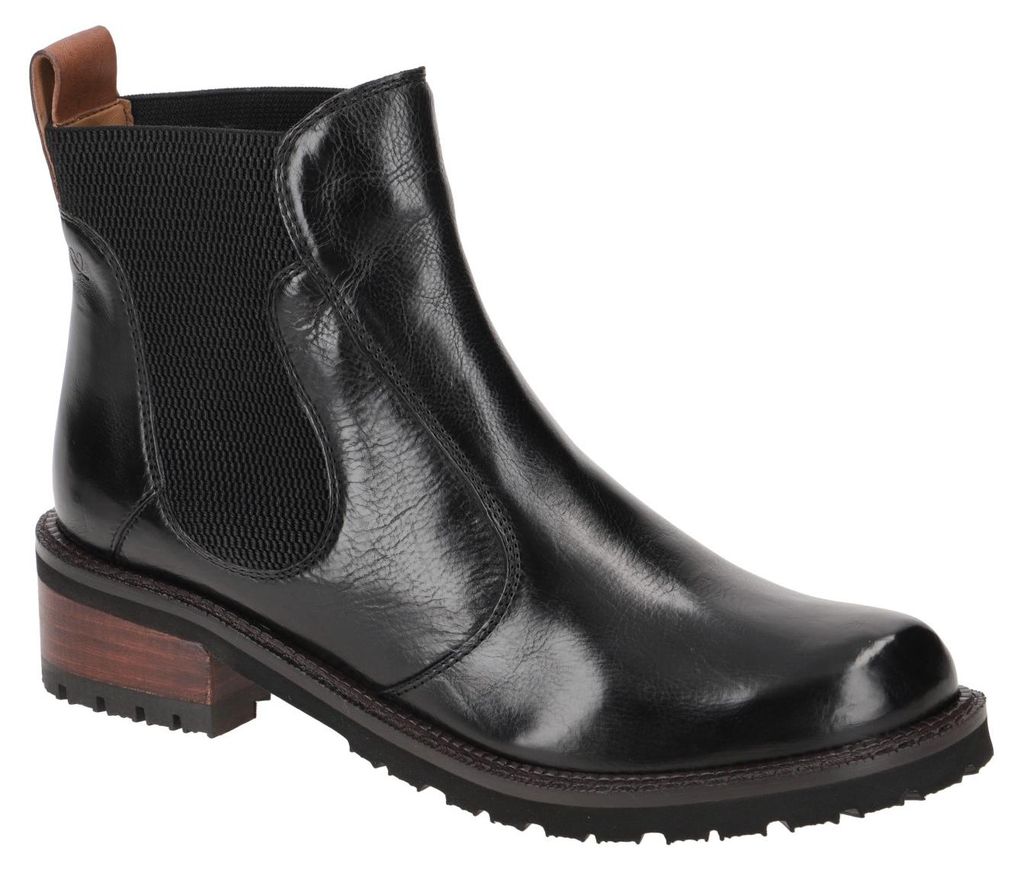 Everybody LABHRAS Damen Stiefeletten - elegante Stiefelette schwarz Elegant NEU