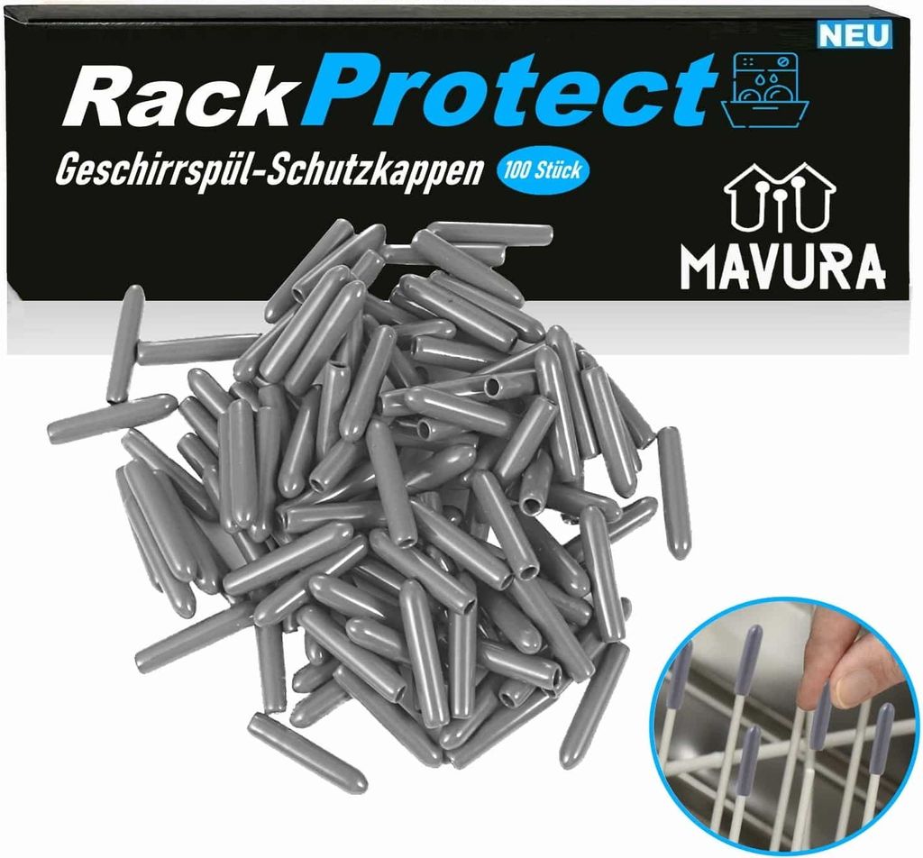 RackProtect Spülmaschinen Gestell Abdeckkappen Universal, Produktbild 