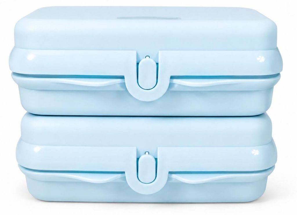 TUPPERWARE To Go 2x Sandwich-Box Pausenbrotbehälter Produktbild 