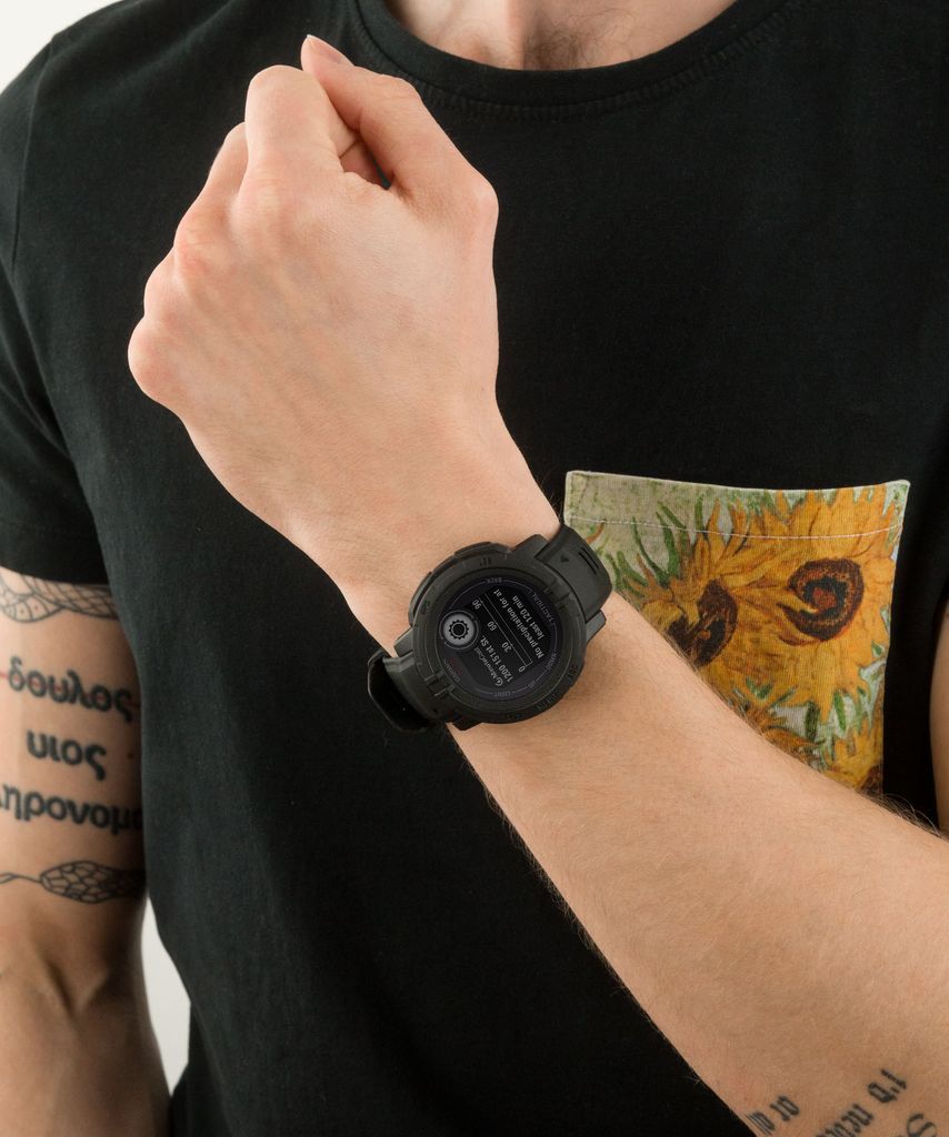 Garmin INSTINCT 2 SOLAR TACTICAL EDITION Schwarz Zdjęcie produktu 11