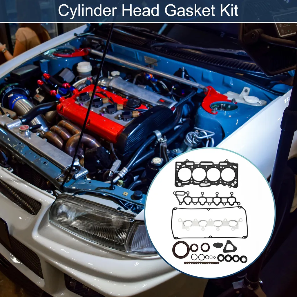 Kit Joint de Culasse MD978141 pour Mitsubishi 4G18 CS3A en Métal Noir