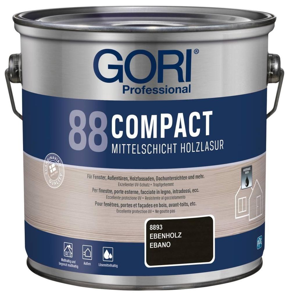 GORI Professional 88 COMPACT, Mittelschicht-Holzlasur, Produktbild 