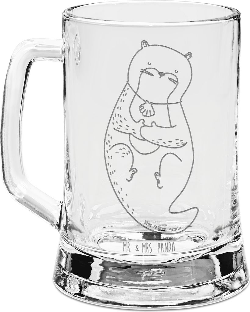 Mr. & Mrs. Panda Seidel Otter Muschel - Transparent - Produktbild 