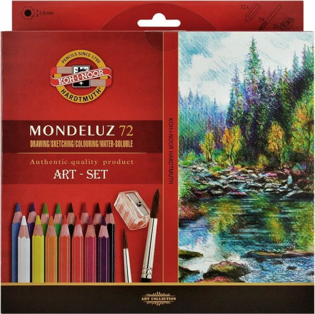 KOH-I-NOOR Satz Aquarellstifte 72 Stk