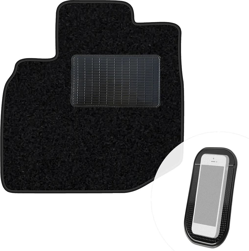 SMK Tappetino per conducente Velours Premium 1 pezzo compatibile con Opel Signum 2003-2008 - Standard, Tessuto, Blu Lato conducente - Provate un nuovo comfort di guida con un tappetino in velluto per