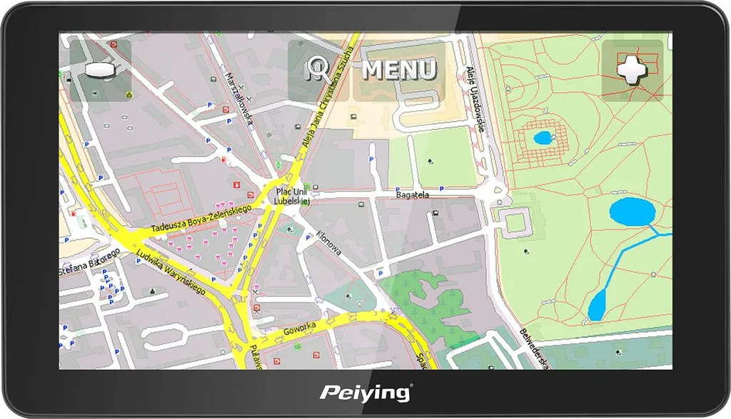 GPS Auto 7 pouces Peiying PY-GPS7014.1 avec écran tactile haute clarté