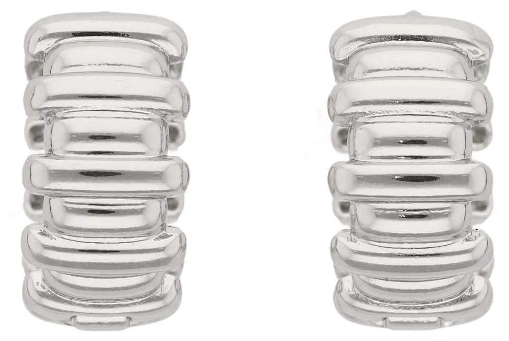 Boucles d'oreilles NAHIMA pour femme en argent véritable taille unique