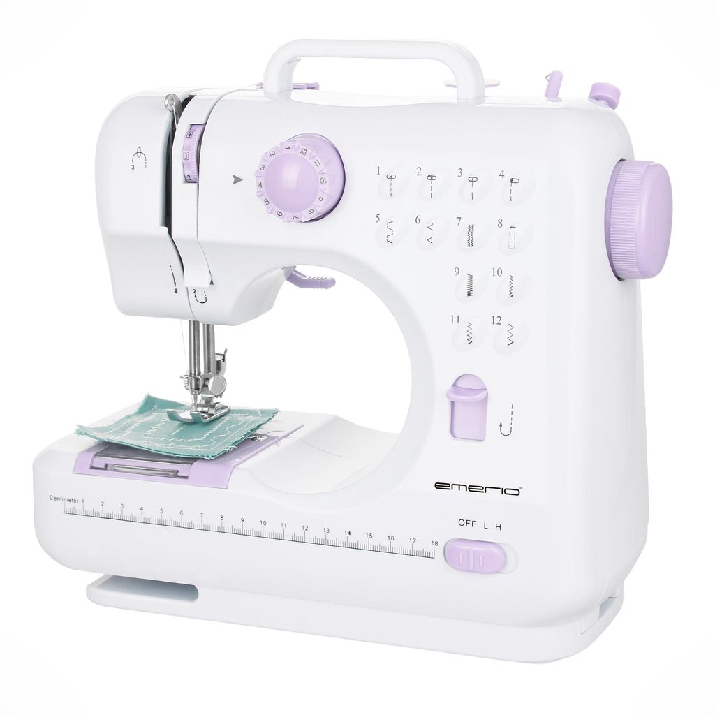 Emerio Naaimachine – 12 Ingebouwde Steekprogramma’s – Voor- Productafbeelding 