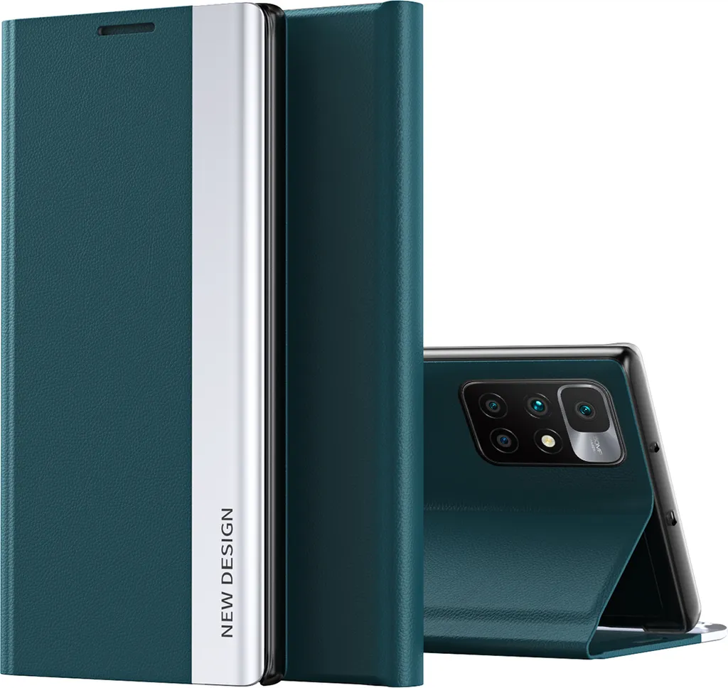 Custodia a Libro Redmi 10 Verde - Protezione Totale per Tutta la Famiglia