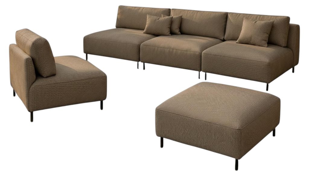 Garten Lounge Set SUN – Outdoor Möbel Set mit Sofa, Sessel Produktbild 