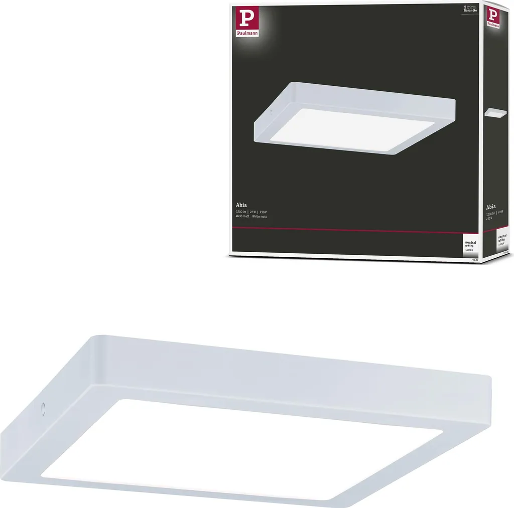 Luce Dolce per la tua Casa: Pannello LED Paulmann Abia 2200 Lumen