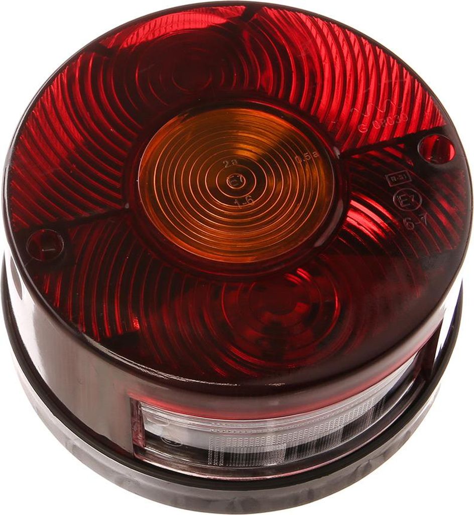 Dreikammerleuchte rund mit Kennzeichnenbeleuchtung (für Fahrzeuge aus der DDR)