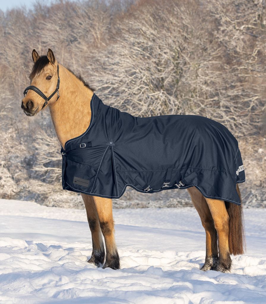 Waldhausen SCANDIC Outdoordecke, High Neck, Light 1200 Denier Ripstop, Farbe:nachtblau, Größe:165 cm
