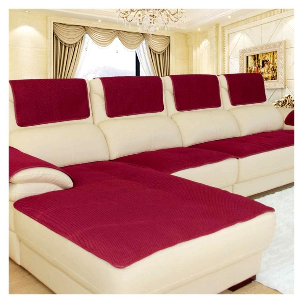 Dick Anti-Rutsch Sofaabdeckung, Mehrgrößen Sofaschutzbezug, Sofabezüge, Sofaarmlehnenbezüge, Sofaüberwürfe für Ledersofas, verkauft in Stüc...