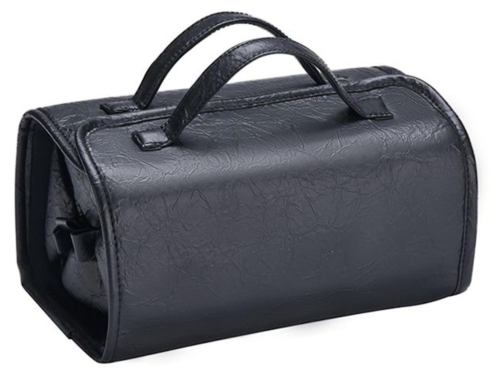 Faltbare Kosmetiktasche für Damen, 4-in-1 Reise-Make-up-Tasche, wasserdichter Kosmetikorganizer mit 4 herausnehmbaren Fächern für Urlaub und Ges...
