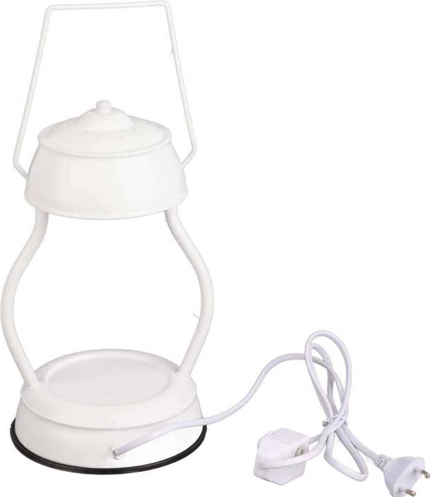 Kerze Wachs Schmelzen Lampe tragbar Verstellbarer Knopf Retro Kleine Licht für Haus Schlafzimmer Wohnzimmer Weiß