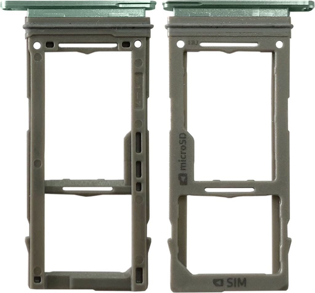Sim Karten Halter für Samsung Galaxy S10e G970F Grün Card Tray Ersatzteil Neu