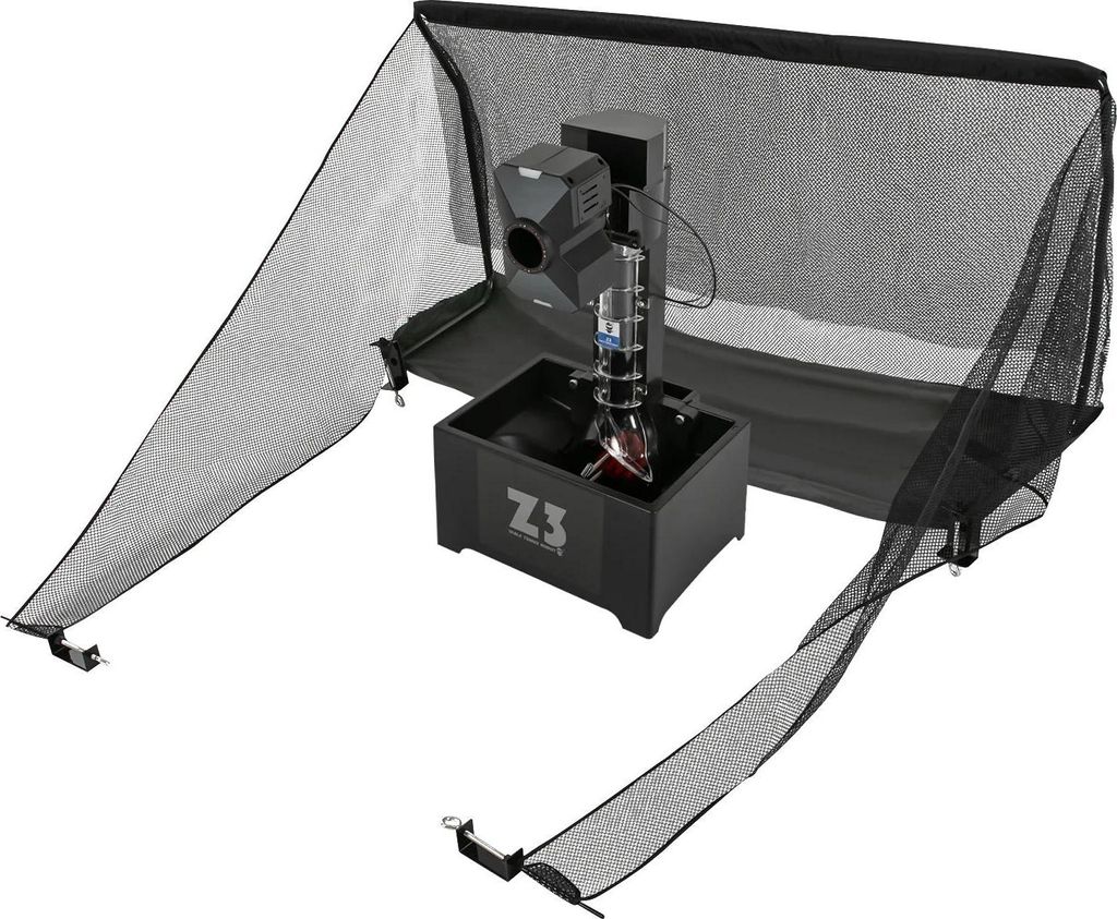 Tischtennisroboter - Automatische Ballmaschine - Mit Netz - 100 Bälle - 100–240 V - Schwarz