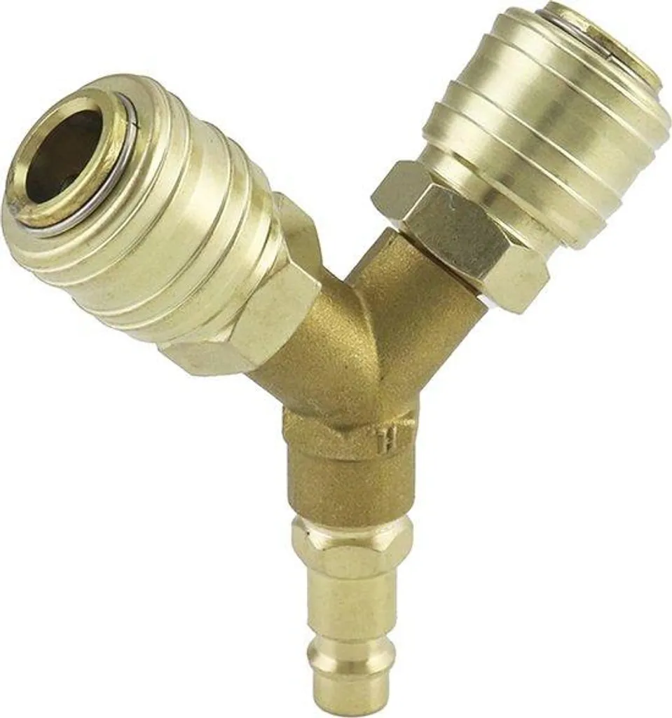 Tuyau d'air PVC 13mm 1m anti-nœud avec embout de sécurité compresseur