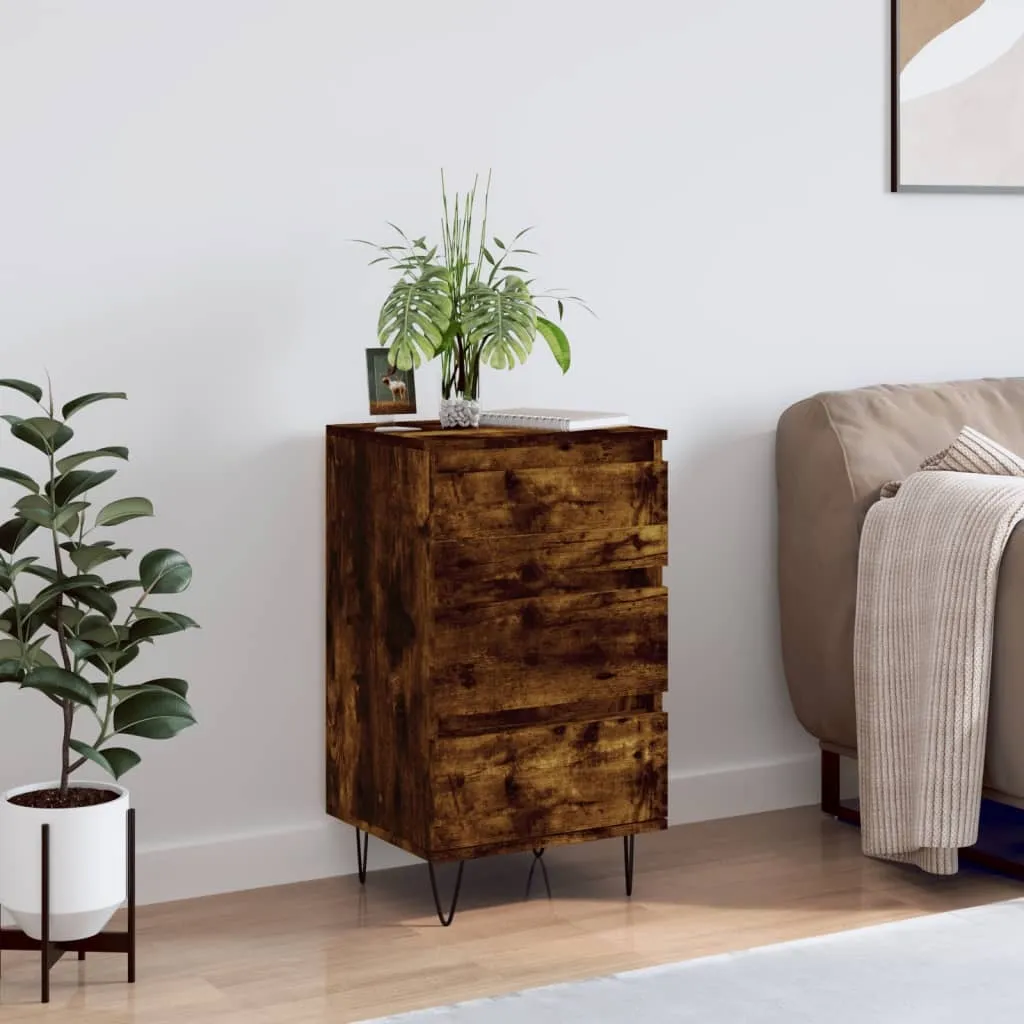 Offerta Credenza vidaXL Rovere Fumé 69,5 cm - Mobile Multiuso