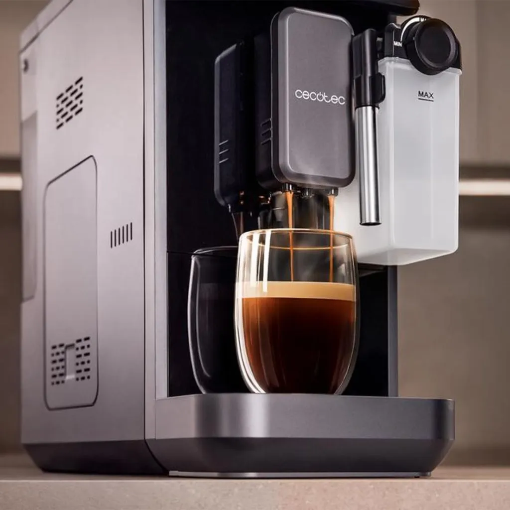 Cecotec Cremmaet Lungo Latte Machine à café 19 bars et mousseur lait