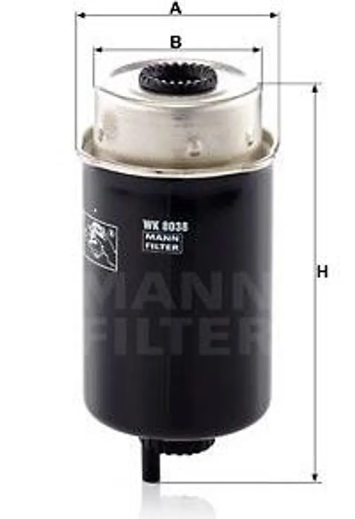Filtre à carburant WK 8038 : Finissez-en avec l'encrassement du Defender